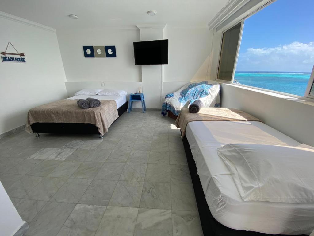 Apartamentos Con Playa Privada Y Vista Al Mar San Andres  Luaran gambar