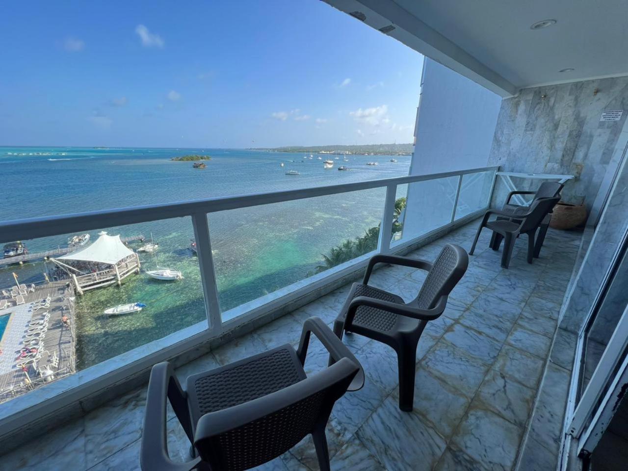 Apartamentos Con Playa Privada Y Vista Al Mar San Andres  Luaran gambar